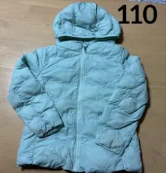 処分価格⭐︎110ユニクロ中綿アウターグリーン