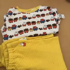 ぴかりさん専用ユニクロミッフィー柄パジャマセット 110cm