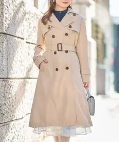 tocco closet トッコクローゼット トレンチコート新品未使用 タグ付のサムネイル