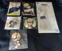 ハイキュー 月島蛍 アクリルスタンド 缶バッジ くじ