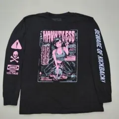 HAVIN'LESS 長袖Tシャツ 黒　サイズＬ