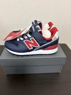 new balance ニューバランスYV996 EB3ネイビーレッド17cm