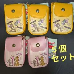 【お得】トムとジェリー ミニポーチバッグ 5個セット