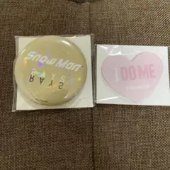 Snow Man ホログラム缶バッジ　付箋　まとめ売り