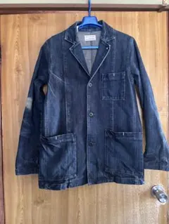 スペルバウンド　ダークブルー デニムジャケット古着加工