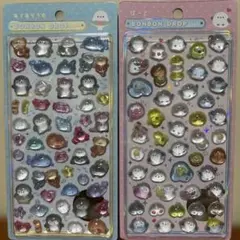 BONBON DROP 動物キャラクターシール 2シートセット