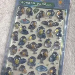 ボンボンドロップシール　ハシビロコウ　アニマルシリーズ　動物　新作　シール帳