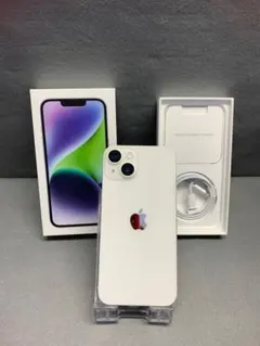 iPhone 14 本体 白 ホワイト スターライト - メルカリ