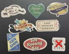 CLOSE YOUR EYES クルユア クロユア アルバム ステッカー セット