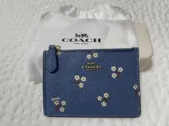 【新品未使用】COACH フラグメントケース 花柄