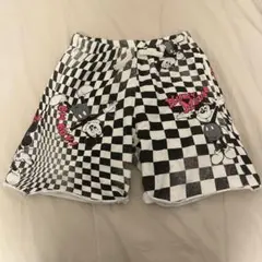 ZARAkids チェッカー柄　ミッキー　 ディズニー　ハーフパンツ 150