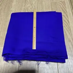 236昭和レトロ　濃い紫 無地生地 約1.5m x 0.75m