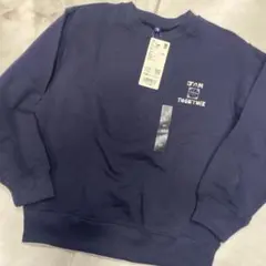 ユニクロウルトラストレッチ、スウェットシャツ130