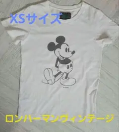 ロンハーマンヴィンテージ　ミッキー　ディズニー　コラボ　Tシャツxs