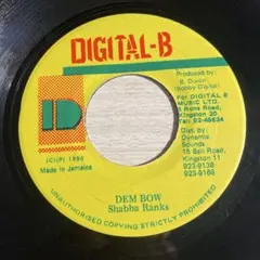 名曲！Shabba Ranks DEM BOW DIGITAL-B