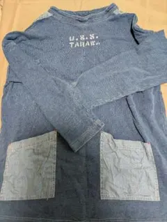 U.S.S. タバタ プリント 長袖Tシャツ