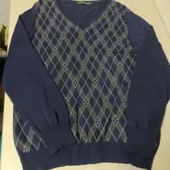 アーガイル ニット