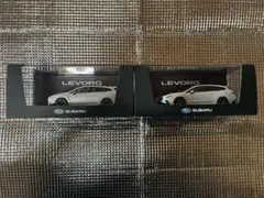 【スバル・レヴォーグ】1/43スケール・ダイキャスト製ミニカー【STI】　2台