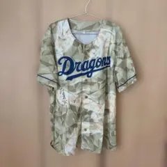 【新品未使用】中日ドラゴンズ ユニフォーム Fサイズ サイン入り（荒木）昇竜のサムネイル