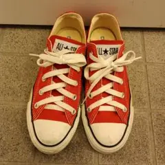 CONVERSE ALL STAR レッド スニーカー