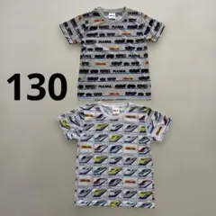 キッズ プラレール 半袖Tシャツ SL 機関車 新幹線 ドクターイエローのサムネイル