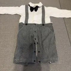 フォーマル　80センチ　男の子　入園式　セレモニーロンパース