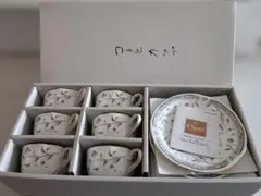 ノリタケ 花更紗 カップ・ソーサー 6個セット