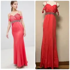 ✨未使用✨ リトルミストレス ＊ オフショルダー マキシドレス ロングドレス