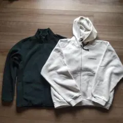 フリースパーカー パーカー