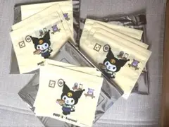 Kuromi サンリオ　クロミ　イラスト付き袋 ジッパー　セット