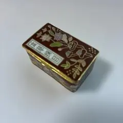 アンティーク 小物入れ スズ 旧磁器 中国 さくらんぼ レトロ - メルカリ
