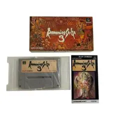 SFC ロマンシング サ・ガ3 箱・説明書付き スーパーファミコン 動作未確認