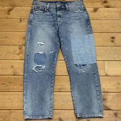 Ralph Lauren パッチワーク リラックスド テーパードジーンズ w29のサムネイル