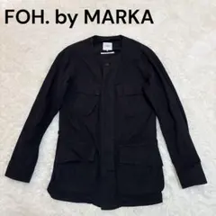 FOH. DESIGN BY marka ミリタリーファティーグジャケット 黒