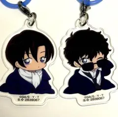 萩原　松田　コナン めじるしアクセサリー 警察学校　ふらっとめじるし　ちぢませ隊