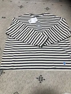 新品タグ付き オーシバル バスクシャツ フランス製