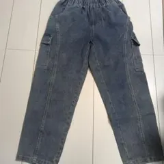 デニム長ズボン