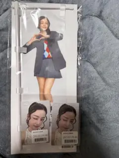 TWICE THIS IS FORオンラインくじ ジヒョ ミニのぼり ステッカー