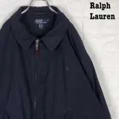 ゆるだぼ★ ラルフローレン スウィングトップ ブルゾン ワンポイント刺繍ロゴ