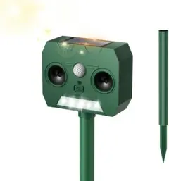 【新品 未使用品】動物撃退器 猫よけ 超音波 鳥よけ 犬よけ 野良猫対策