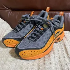 美品★27.5cm Reebok DAYTONA DMX II グレー　オレンジ