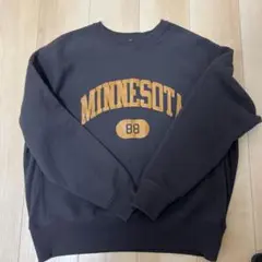 MINNESOTA トレーナー 88 黒