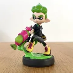 【箱無し】amiibo スプラトゥーン ボーイ (ネオングリーン )のサムネイル