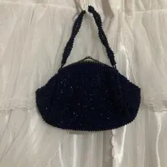 ビーズバッグ 和装用　パーティー用　など【幅約25cm】