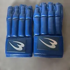 BODYMAKER オープンフィンガーグローブ ブルーのサムネイル