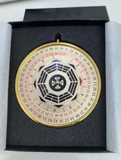 風水コンパス 八卦図 ゴールド