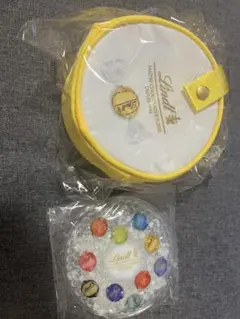 Lindt 保冷ポーチ 保冷剤セット 黄色