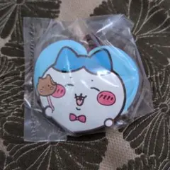 ちいかわハートのラバーマスコット　ハチワレ