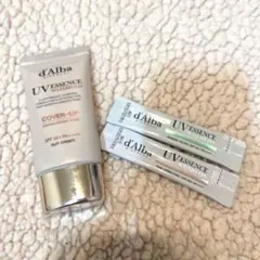 dAlba ウォータフル　トーンアップ　サンクリーム　カバーベージュ