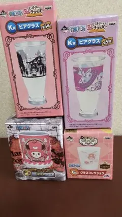 ワンピース　チョッパーグラス４点セットのサムネイル